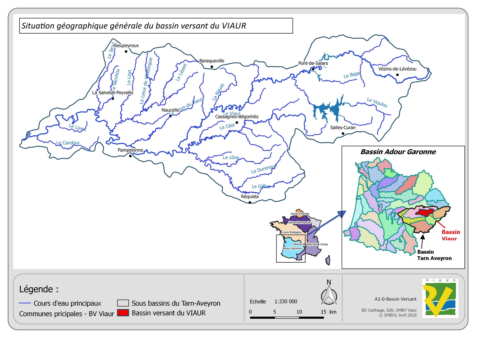 Situation géographique générale