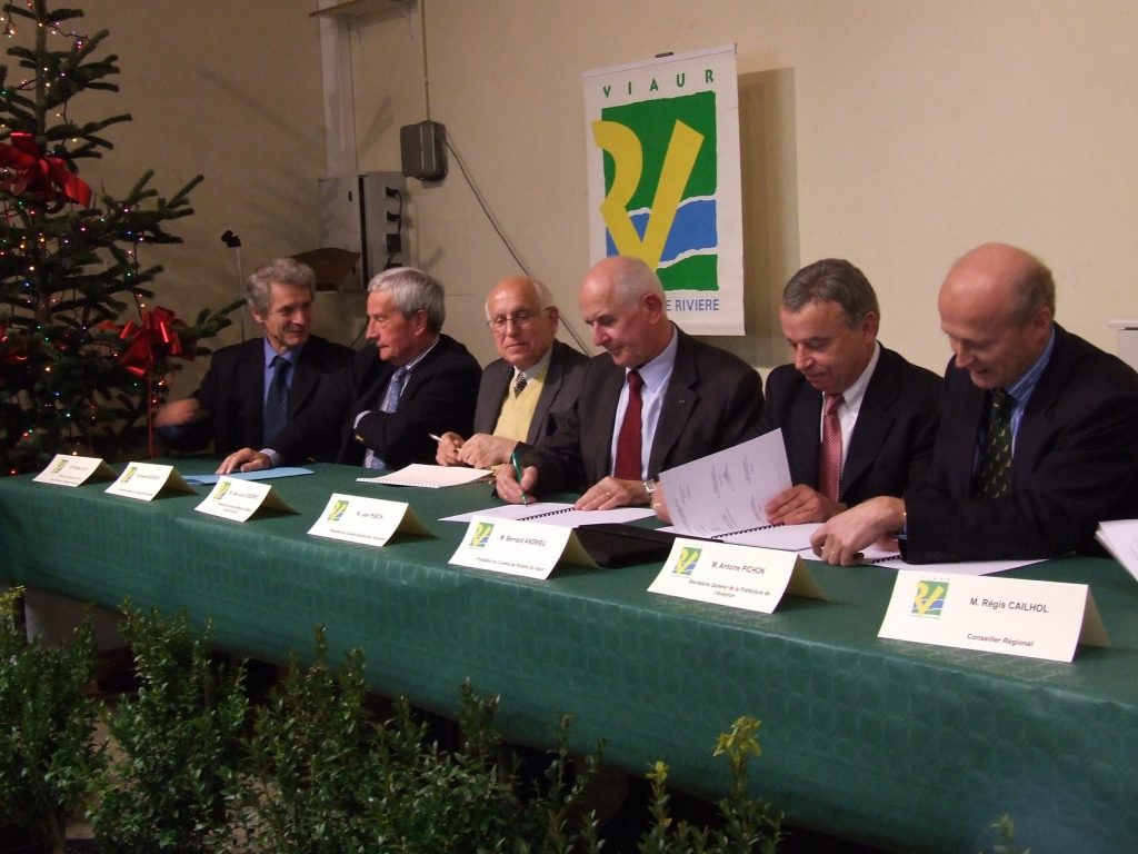 Signature du Contrat de Rivière Viaur 2 - Année 2008