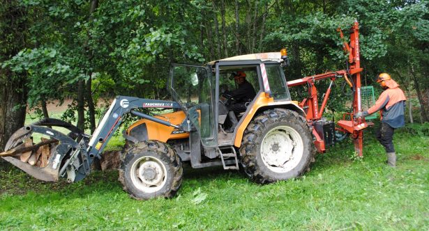 Travaux de mise en défens